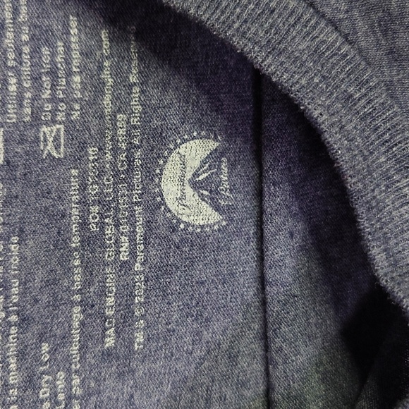 Top Gun Graphic T-Shirt Size Large Blue Official Paramount Heather Short Sleeve - Picture 3 of 8